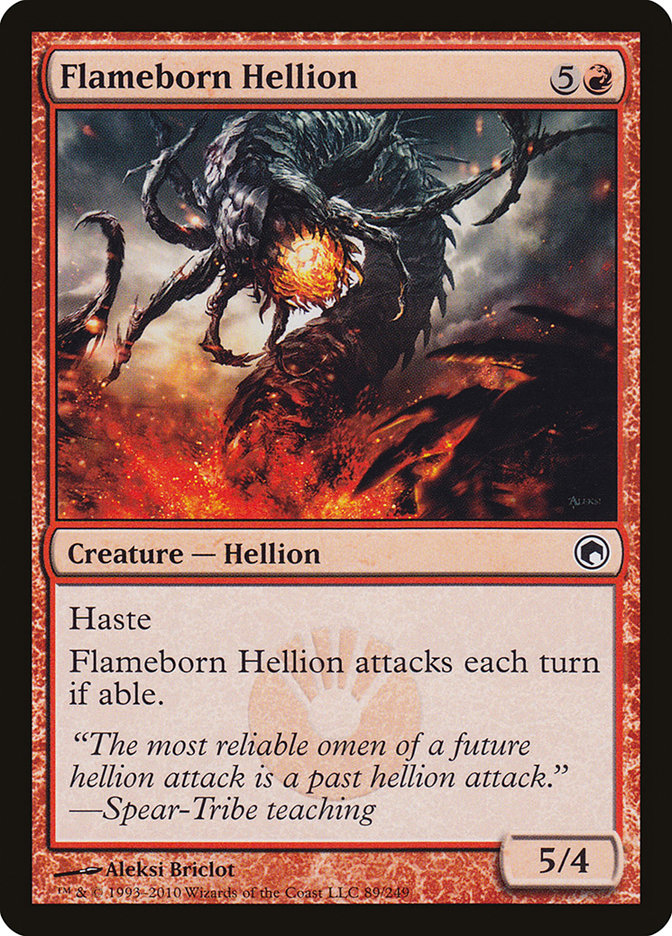 Flameborn Hellion [Scars of Mirrodin] | North Valley Games