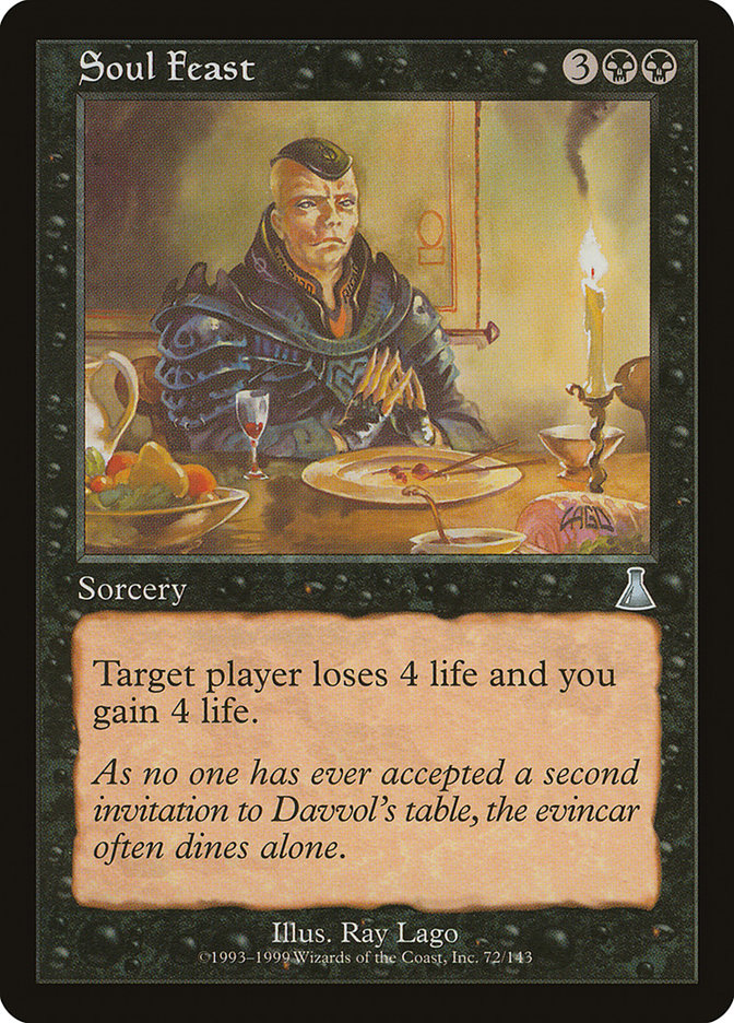 Soul Feast [Urza's Destiny] | North Valley Games