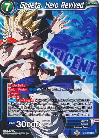 Gogeta, Hero Revived (BT5-038) [Magnificent Collection Fusion Hero] | North Valley Games