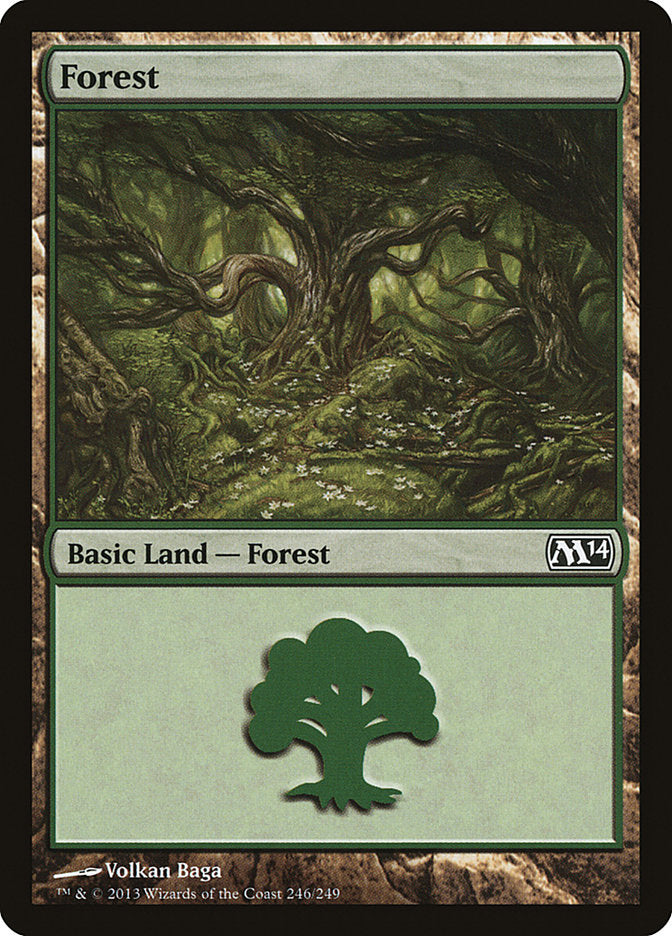 Forest (246) [Magic 2014] | North Valley Games
