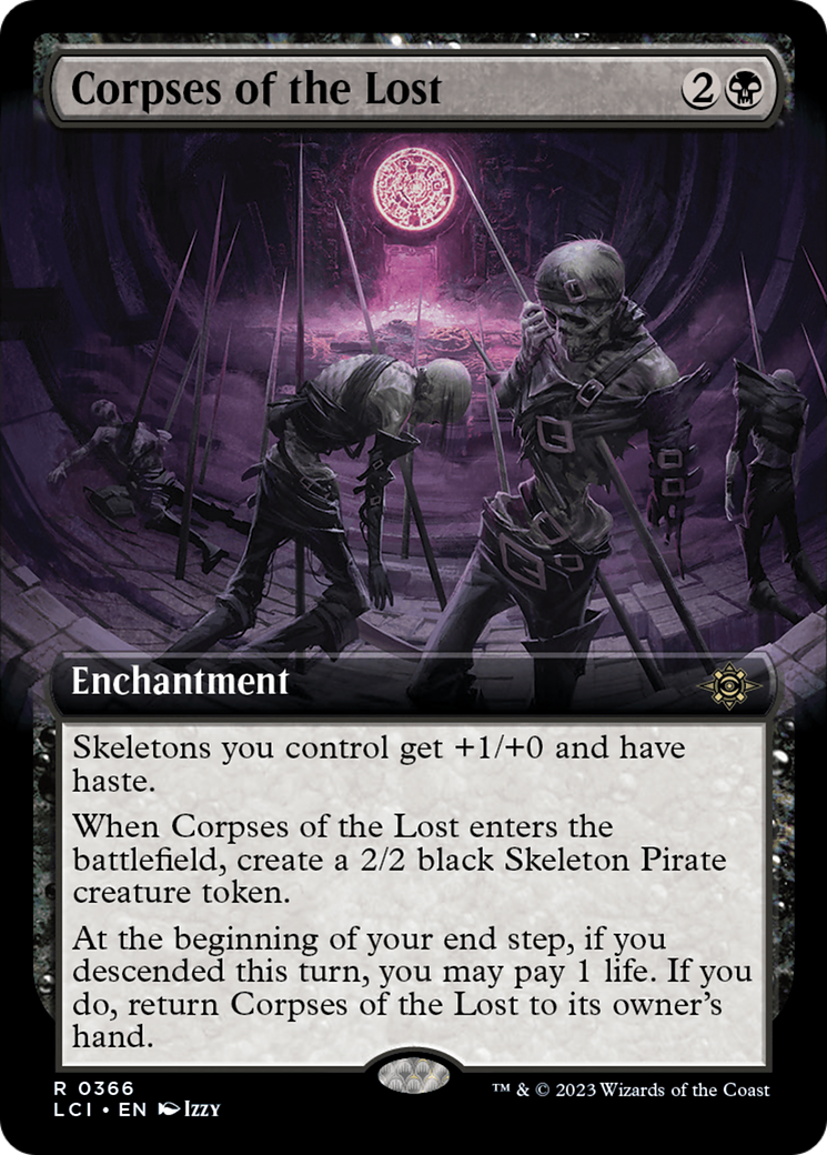 Corpses of the Lost (Extended Art) [The Lost Caverns of Ixalan] | North Valley Games