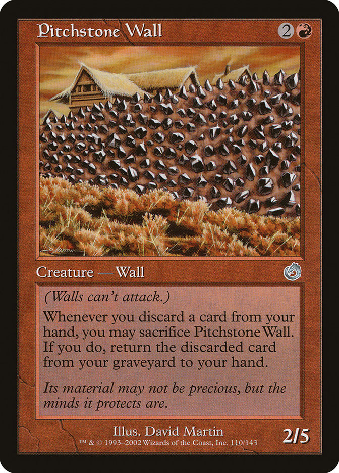 Pitchstone Wall [Torment] | North Valley Games