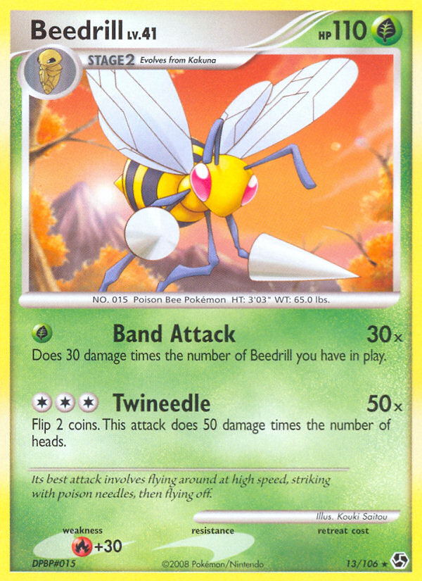 Beedrill (13/106) [Diamond & Pearl: Great Encounters] | North Valley Games