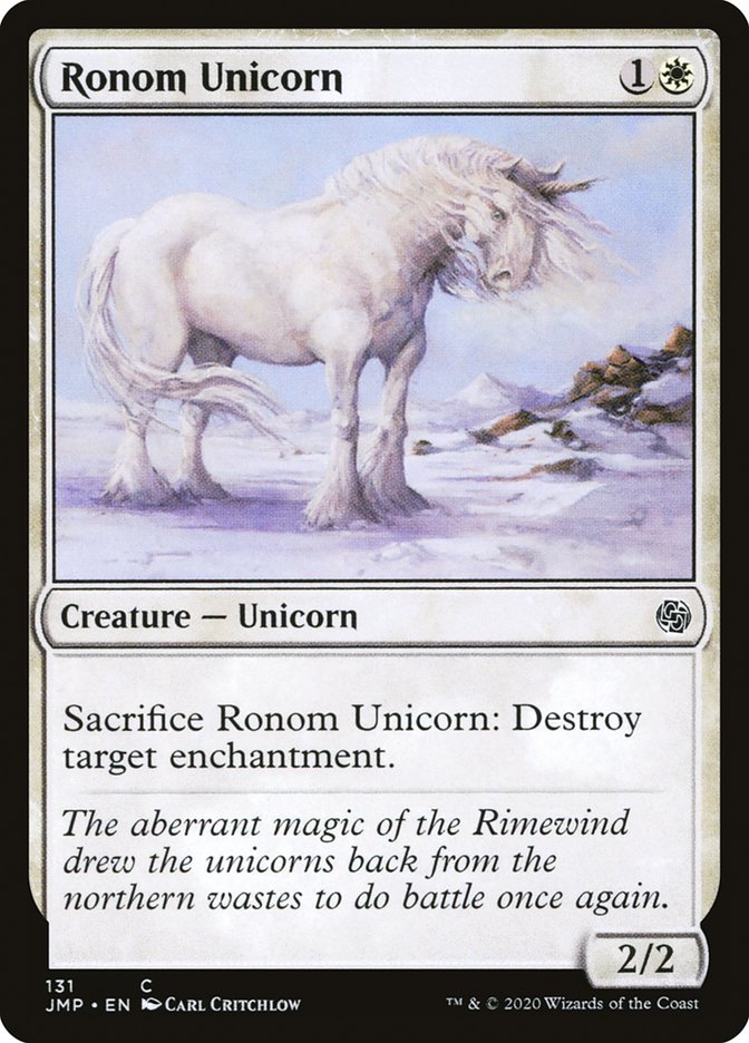 Ronom Unicorn [Jumpstart] | North Valley Games