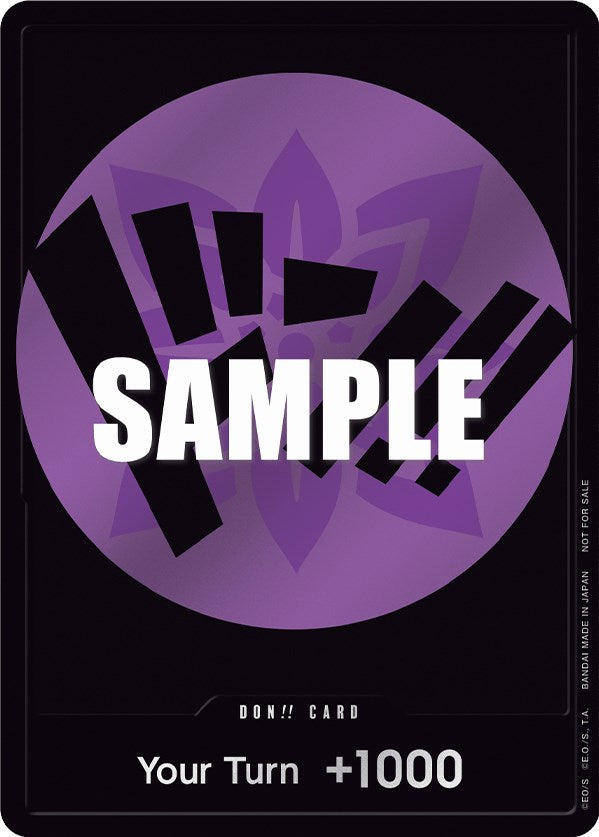DON!! Card (Purple) [One Piece Promotion Cards] | North Valley Games
