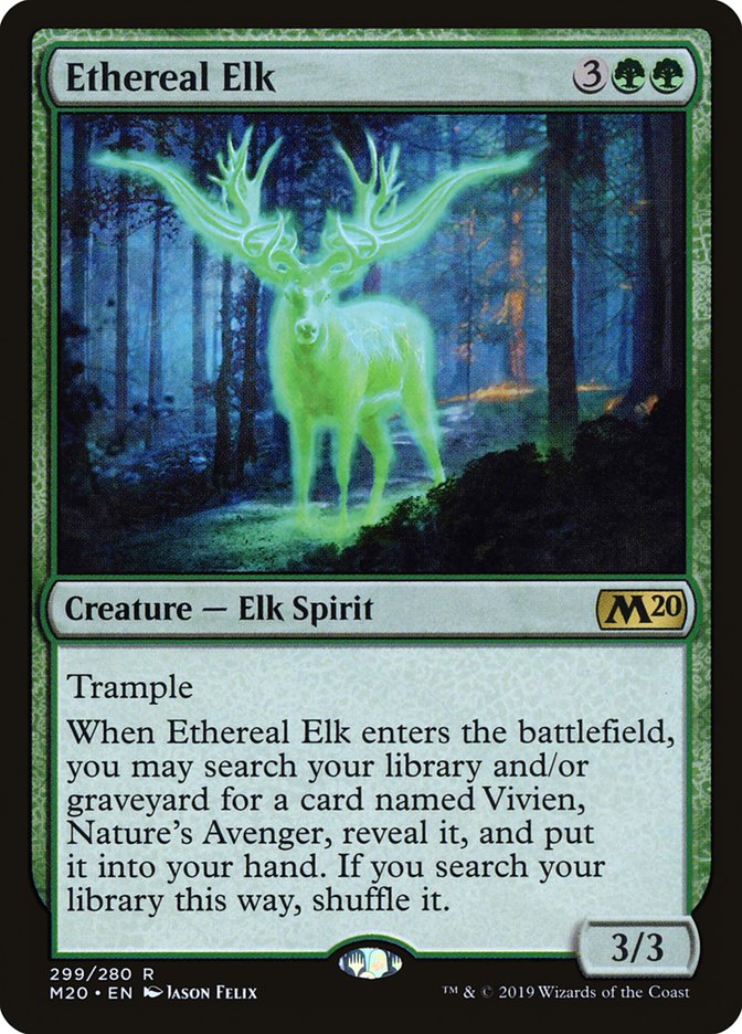 Ethereal Elk [Core Set 2020] | North Valley Games