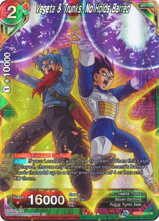 Vegeta & Trunks, No Holds Barred (BT10-144) [Rise of the Unison Warrior] | North Valley Games