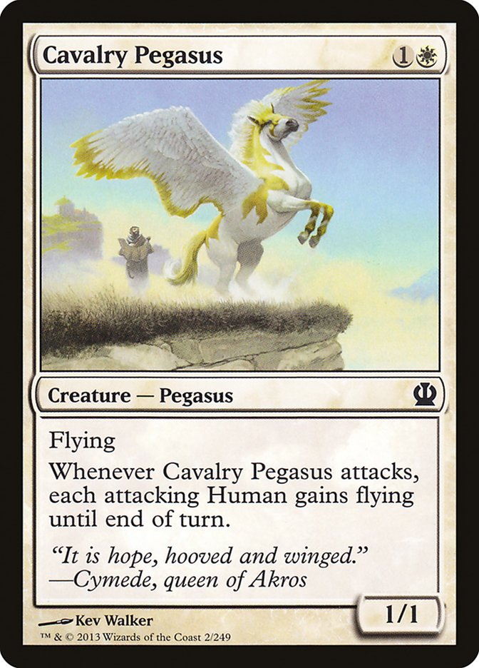 Cavalry Pegasus [Theros] | North Valley Games