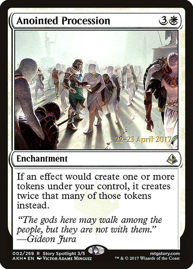 Anointed Procession [Amonkhet Prerelease Promos] | North Valley Games