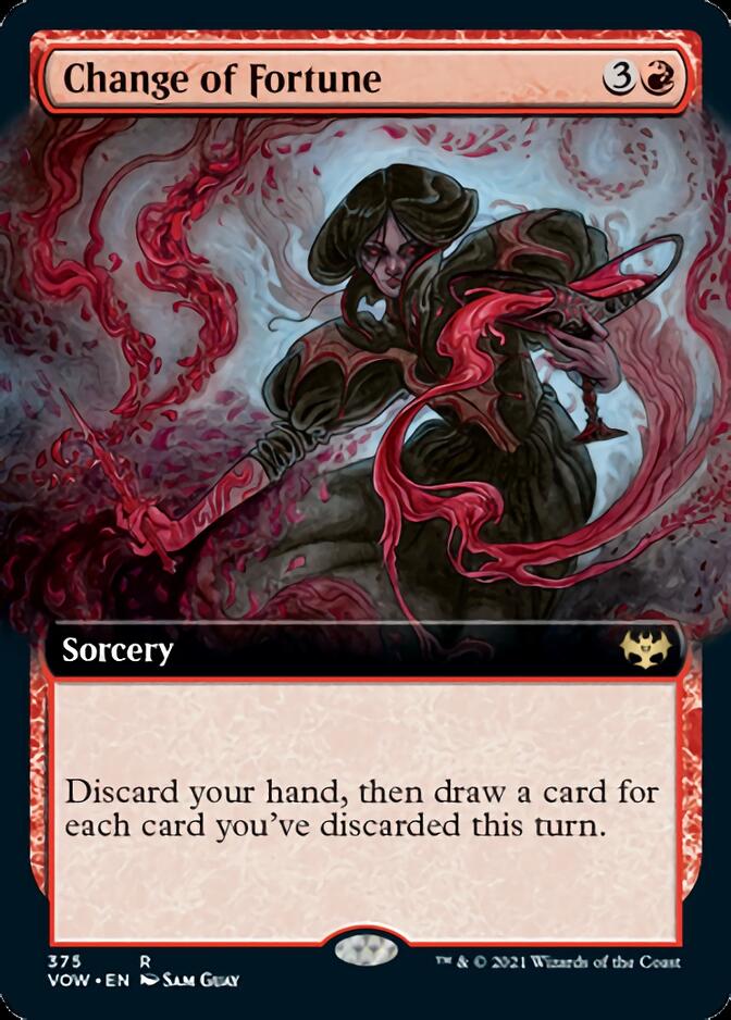 Change of Fortune (Extended Art) [Innistrad: Crimson Vow] | North Valley Games
