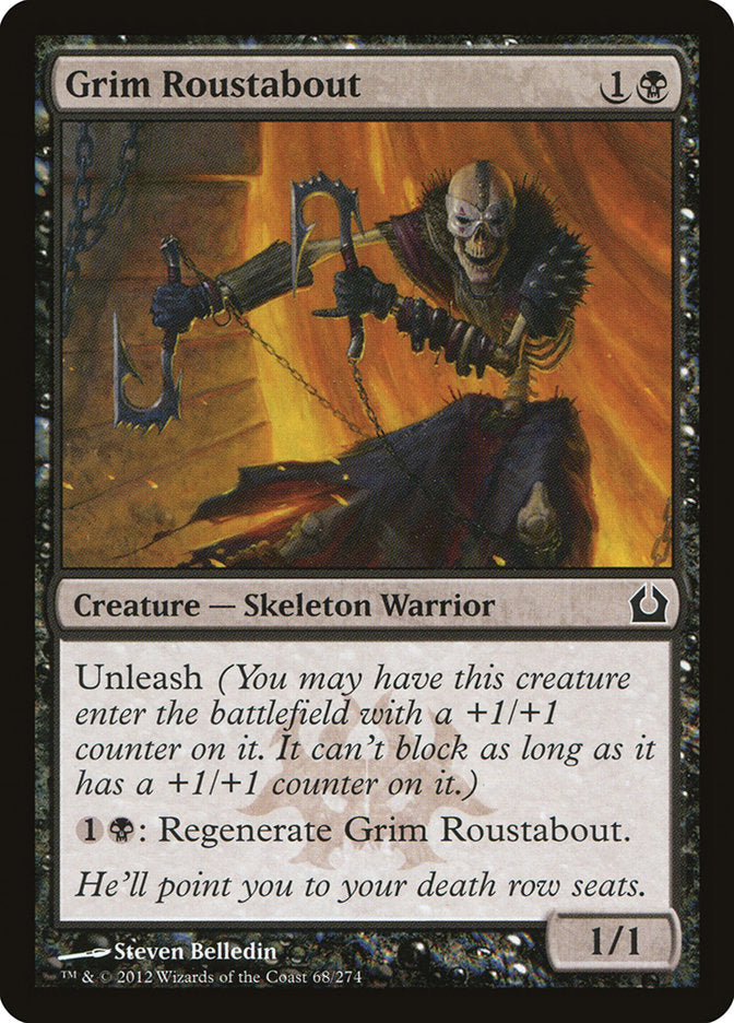 Grim Roustabout [Return to Ravnica] | North Valley Games