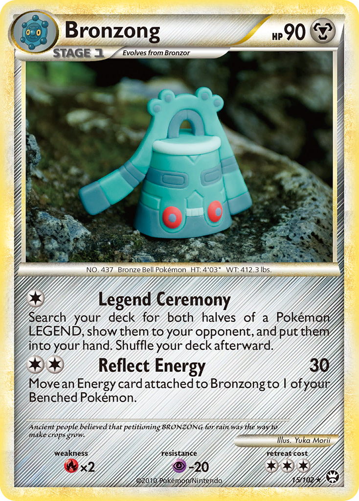 Bronzong (15/102) [HeartGold & SoulSilver: Triumphant] | North Valley Games