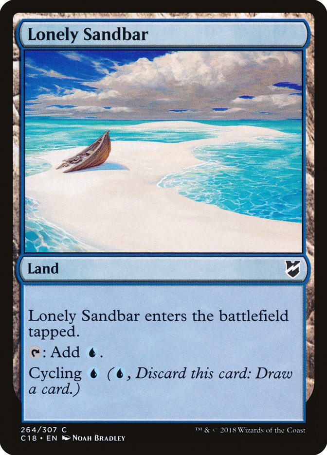 Lonely Sandbar [Commander 2018] | North Valley Games