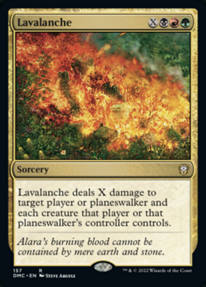 Lavalanche [Dominaria United Commander] | North Valley Games