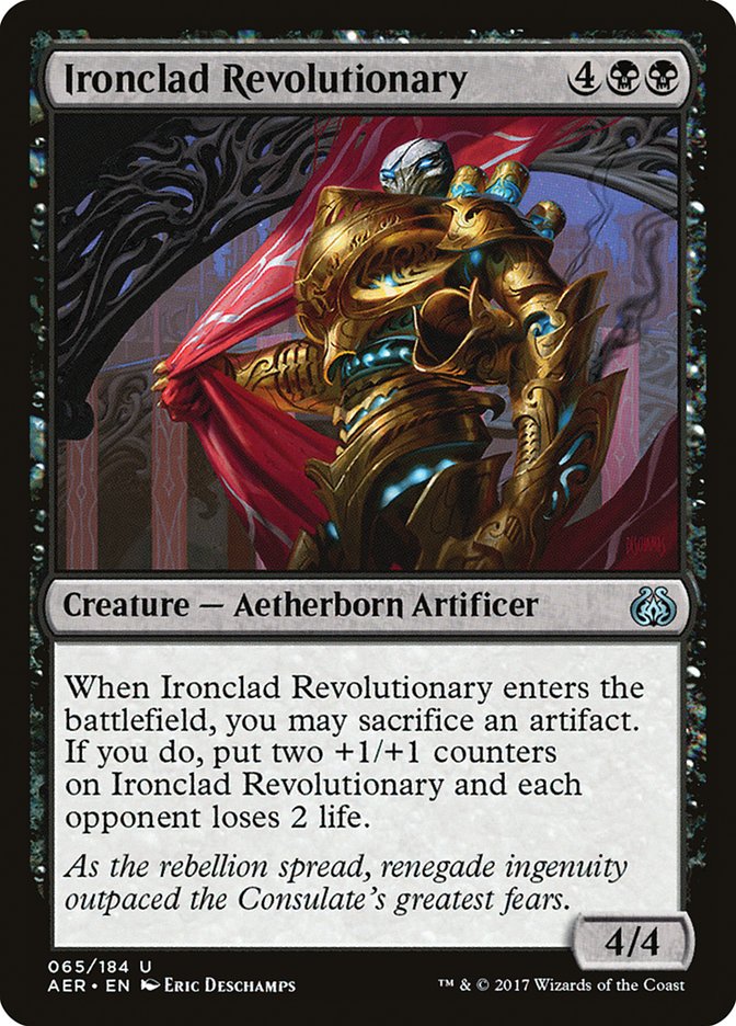 Ironclad Revolutionary [Aether Revolt] | North Valley Games