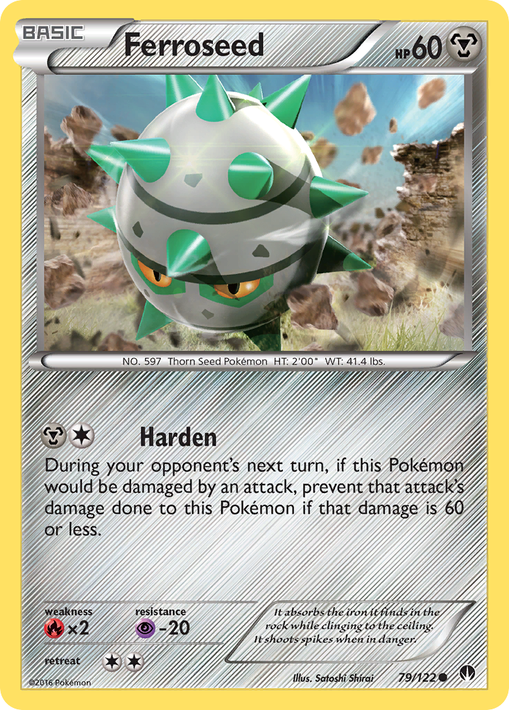 Ferroseed (79/122) [XY: BREAKpoint] | North Valley Games