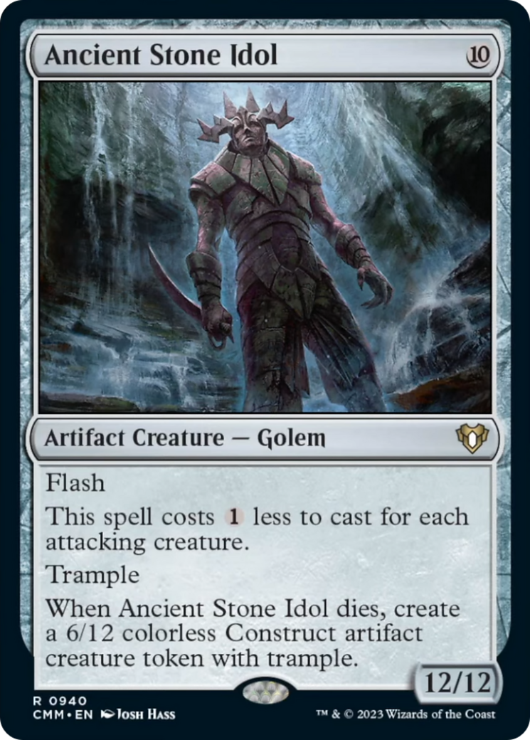 Ancient Stone Idol [Commander Masters] | North Valley Games