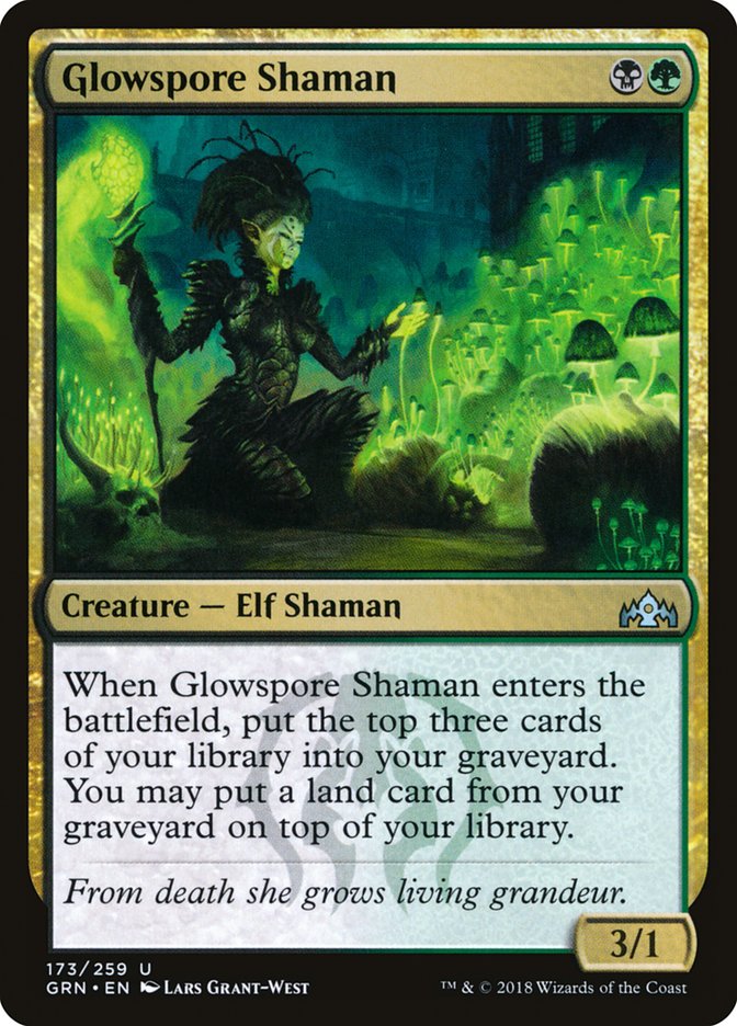 Glowspore Shaman [Guilds of Ravnica] | North Valley Games