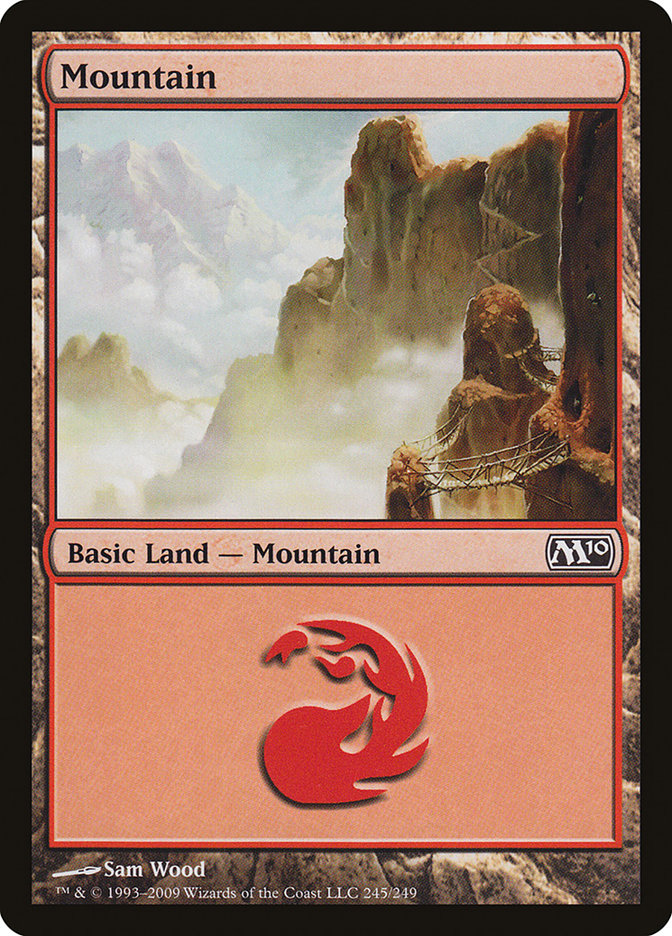 Mountain (245) [Magic 2010] | North Valley Games