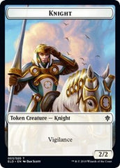Knight // Food (15) Double-Sided Token [Throne of Eldraine Tokens] | North Valley Games