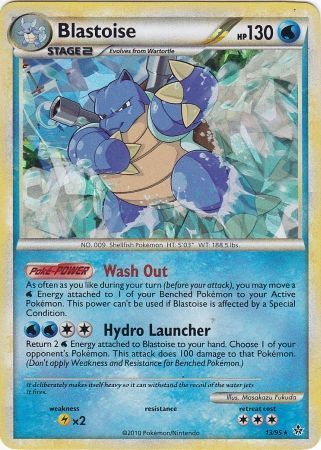Blastoise (13/95) (Cracked Ice Holo) [HeartGold & SoulSilver: Unleashed] | North Valley Games