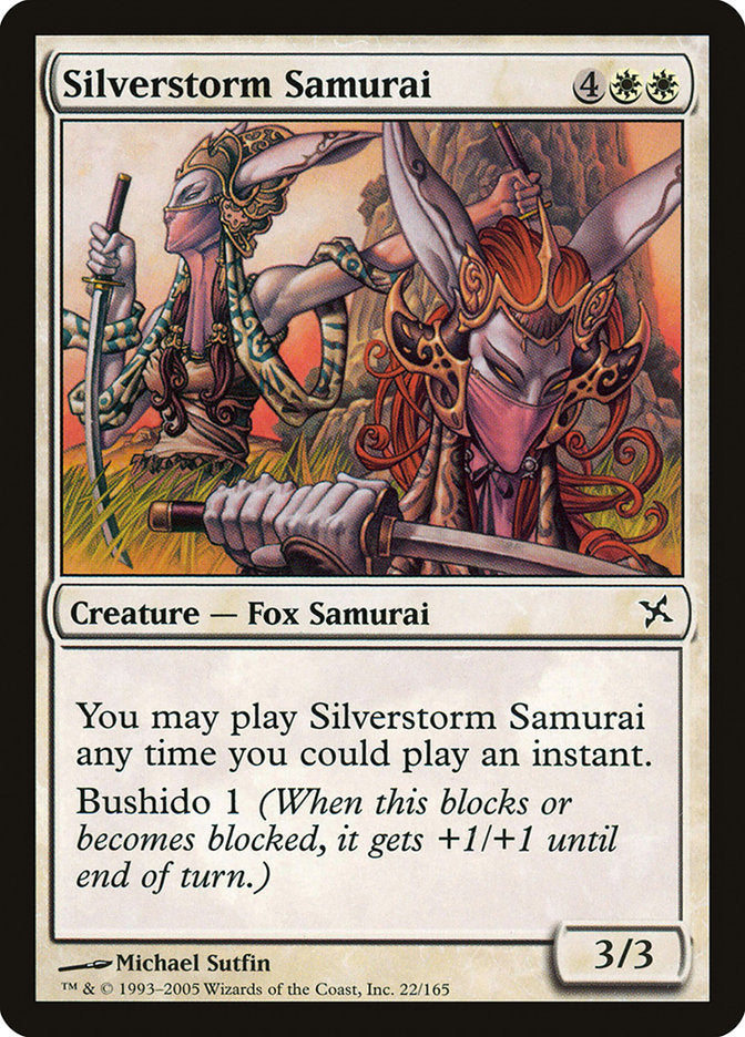 Silverstorm Samurai [Betrayers of Kamigawa] | North Valley Games
