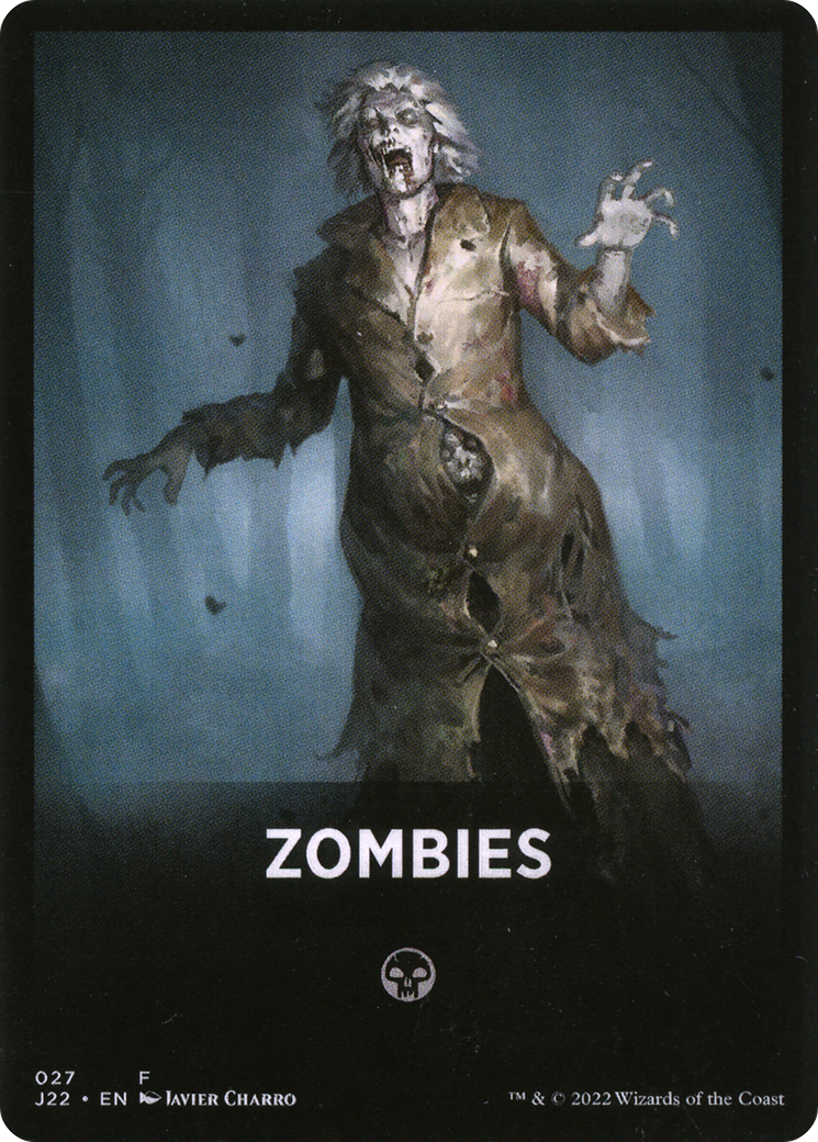 Zombies Theme Card [Jumpstart 2022 Front Cards] | North Valley Games