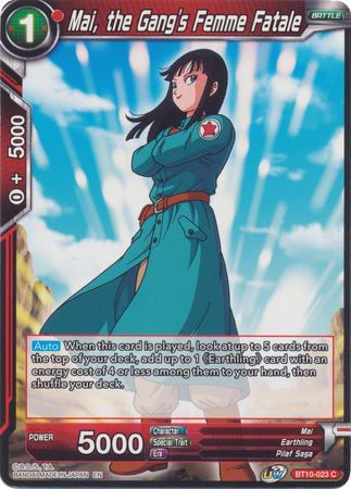 Mai, the Gang's Femme Fatale (BT10-023) [Rise of the Unison Warrior 2nd Edition] | North Valley Games