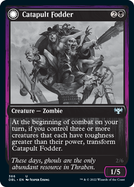 Catapult Fodder // Catapult Captain [Innistrad: Double Feature] | North Valley Games