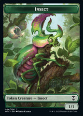 Ogre // Insect Double-Sided Token [Streets of New Capenna Commander Tokens] | North Valley Games
