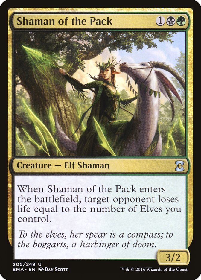 Shaman of the Pack [Eternal Masters] | North Valley Games