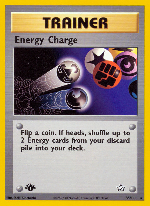 Energy Charge (85/111) [Neo Genesis 1st Edition] | North Valley Games
