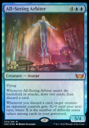 All-Seeing Arbiter [Streets of New Capenna Prerelease Promos] | North Valley Games