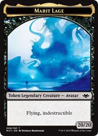 Marit Lage (006) // Elemental (008) Double-Sided Token [Modern Horizons Tokens] | North Valley Games