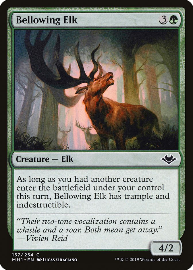 Bellowing Elk [Modern Horizons] | North Valley Games
