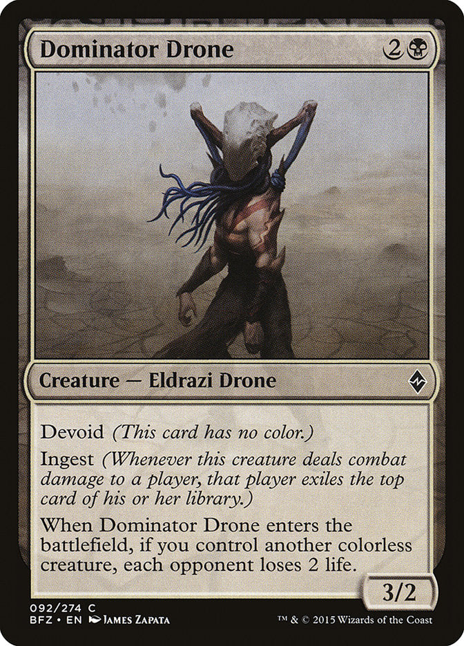 Dominator Drone [Battle for Zendikar] | North Valley Games