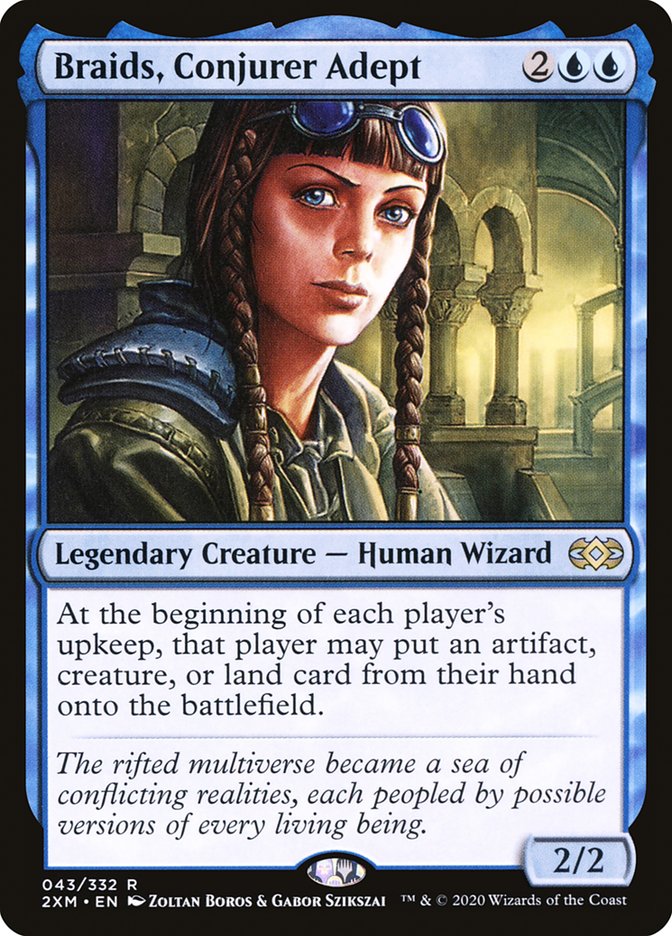 Braids, Conjurer Adept [Double Masters] | North Valley Games