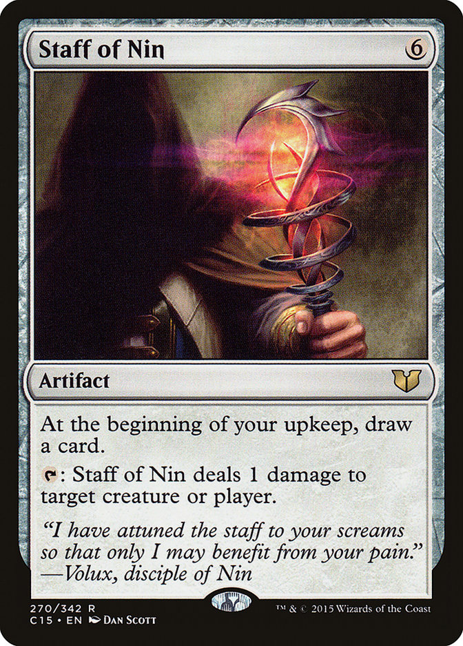 Staff of Nin [Commander 2015] | North Valley Games