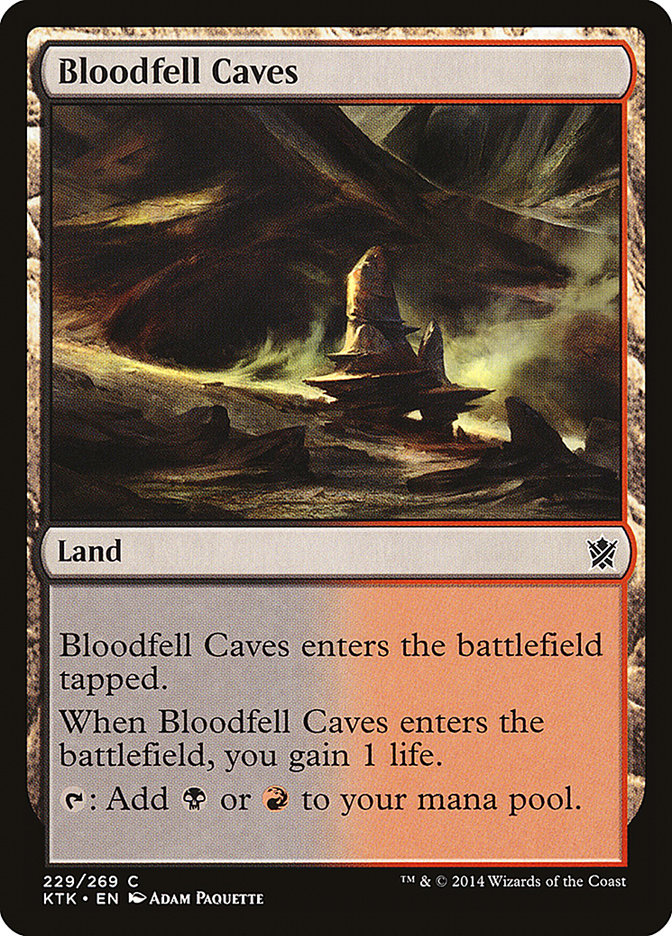 Bloodfell Caves [Khans of Tarkir] | North Valley Games