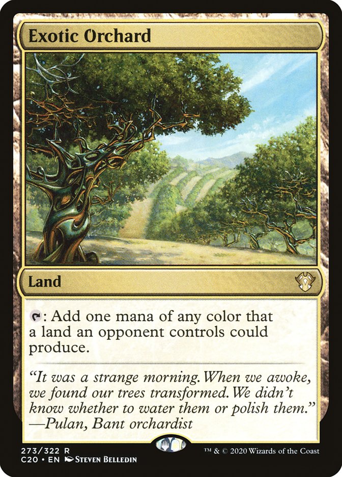 Exotic Orchard [Commander 2020] | North Valley Games