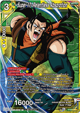 Super 17, Relentless Absorption (Winner Stamped) (P-327) [Tournament Promotion Cards] | North Valley Games