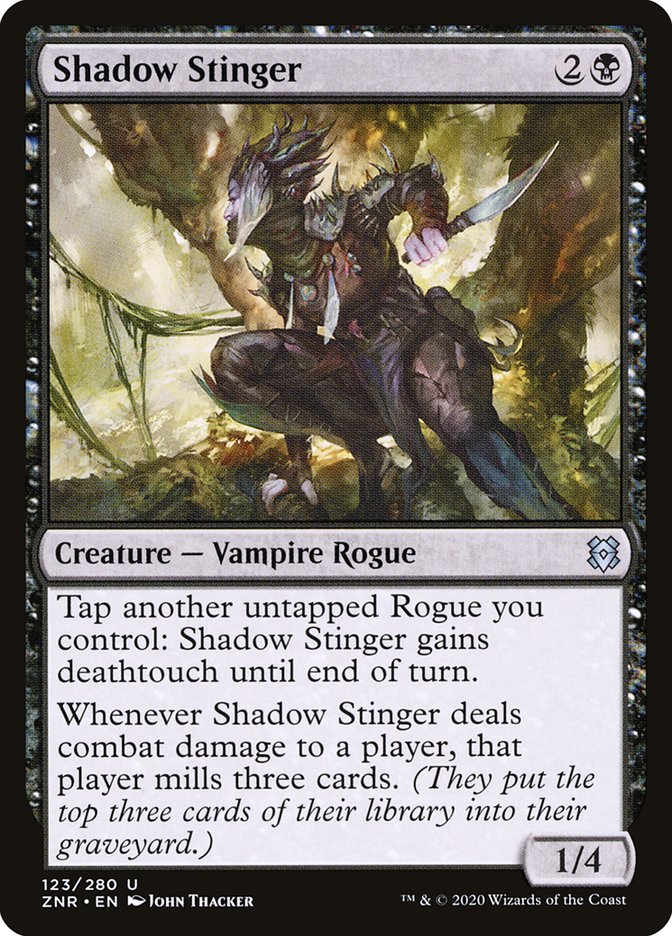 Shadow Stinger [Zendikar Rising] | North Valley Games