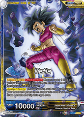 Kefla // Kefla, Surge of Ferocity (Gold Stamped) (P-184) [Mythic Booster] | North Valley Games