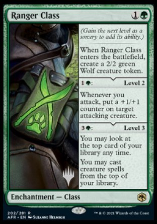 Ranger Class (Promo Pack) [Dungeons & Dragons: Adventures in the Forgotten Realms Promos] | North Valley Games
