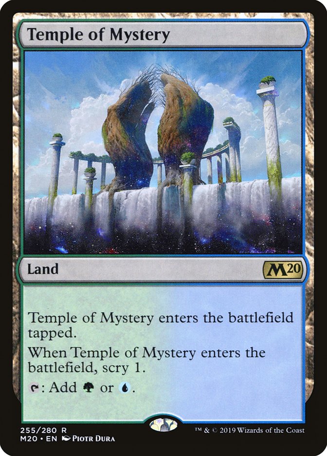 Temple of Mystery [Core Set 2020] | North Valley Games