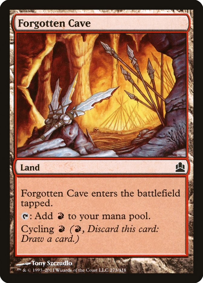 Forgotten Cave [Commander 2011] | North Valley Games