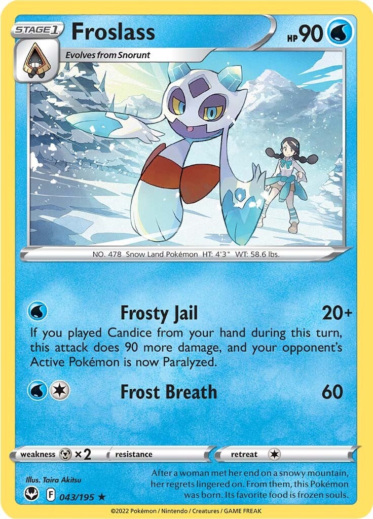 Froslass (043/195) [Sword & Shield: Silver Tempest] | North Valley Games
