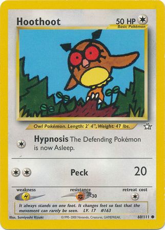 Hoothoot (60/111) [Neo Genesis Unlimited] | North Valley Games