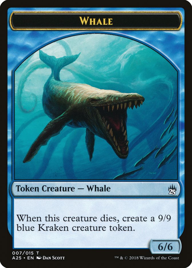 Whale Token [Masters 25 Tokens] | North Valley Games