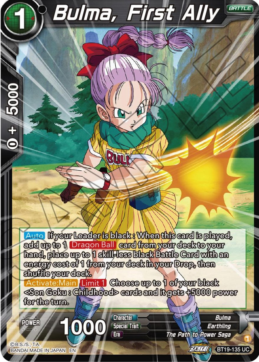 Bulma, First Ally (BT19-135) [Fighter's Ambition] | North Valley Games